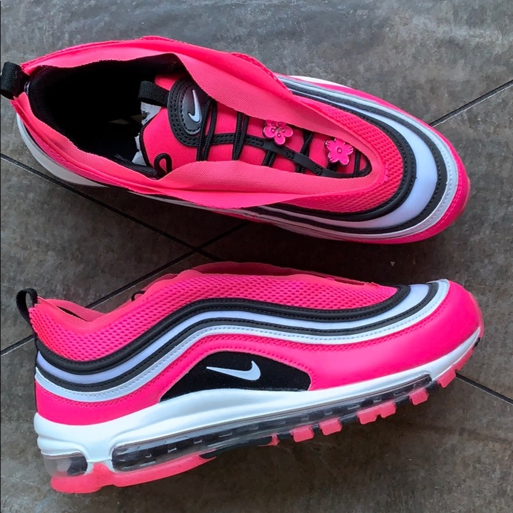 NIKE W AIR MAX 97 LX PINK BLAST/WHITE-BLACK WMNS
